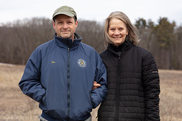 Tim Guinee and Daisy Foote. Link to their story